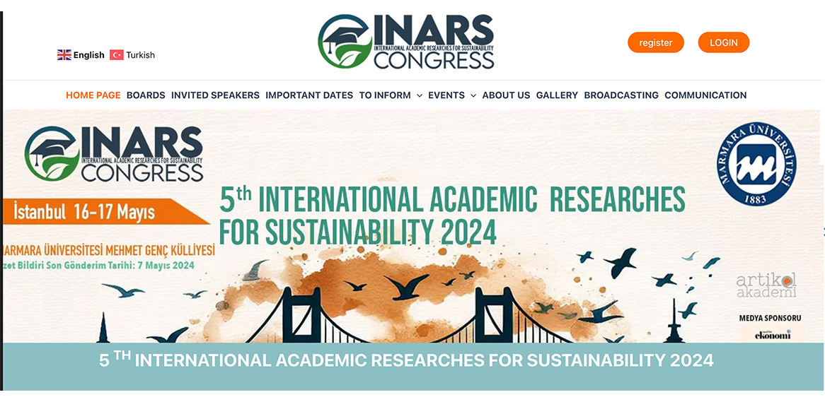 5th International  Academic Researches for Sustainability 2024